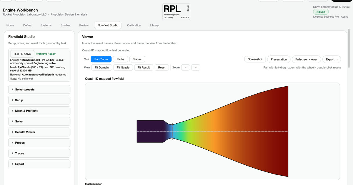 Ps4 Engine RPL Engine Workbench | Pressure-Fed Rocket Engine Design for Windows ...